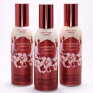 Bath & Body Works 3Pack JAPANESE CHERRY BLOSSOM Room Spray